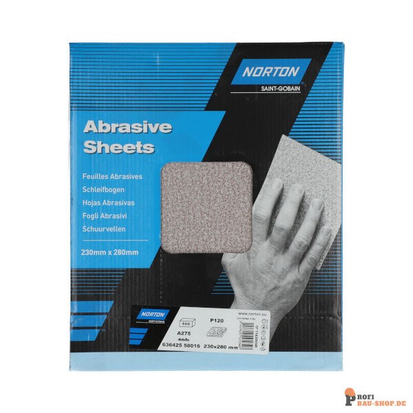 nortonschleifmittel/NORTON_schleifmittel_63642558016 Norton Norton PRO Standard SheetsPAINT _ VARNISH P120 230x28_141476